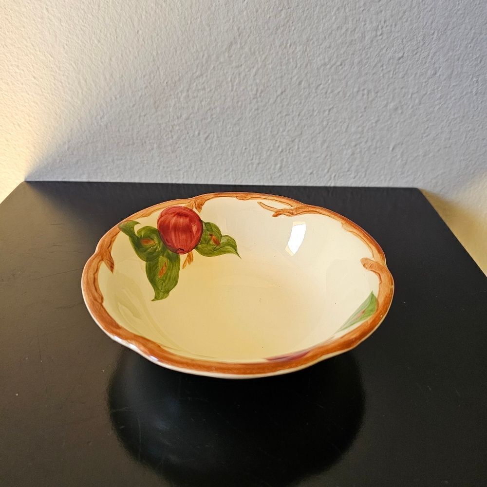 Franciscan Ware Hand Painted Vintage Ceramic Bowl